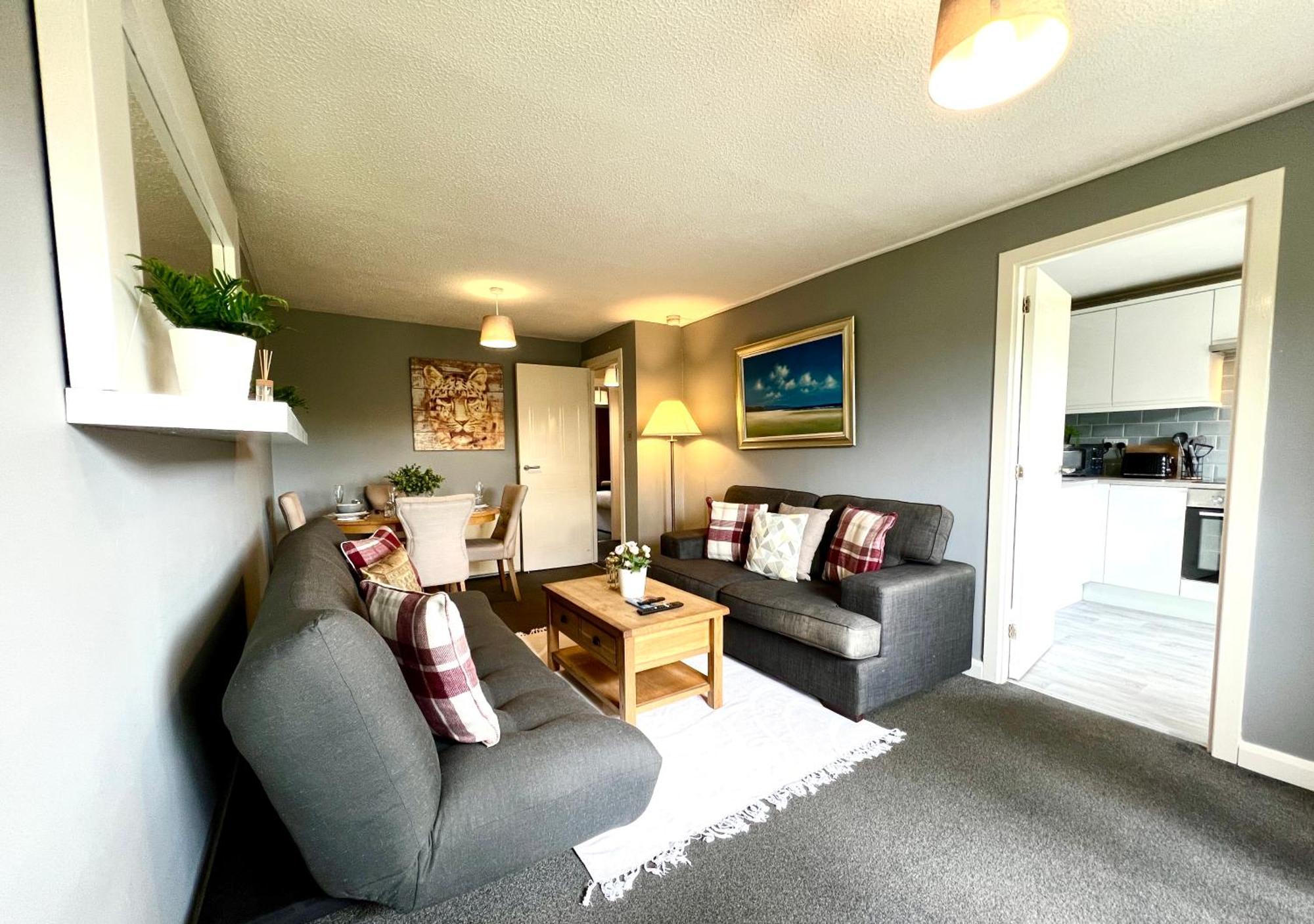 Spacious 2 Bed-Flat In Glasgow City - Free Parking المظهر الخارجي الصورة
